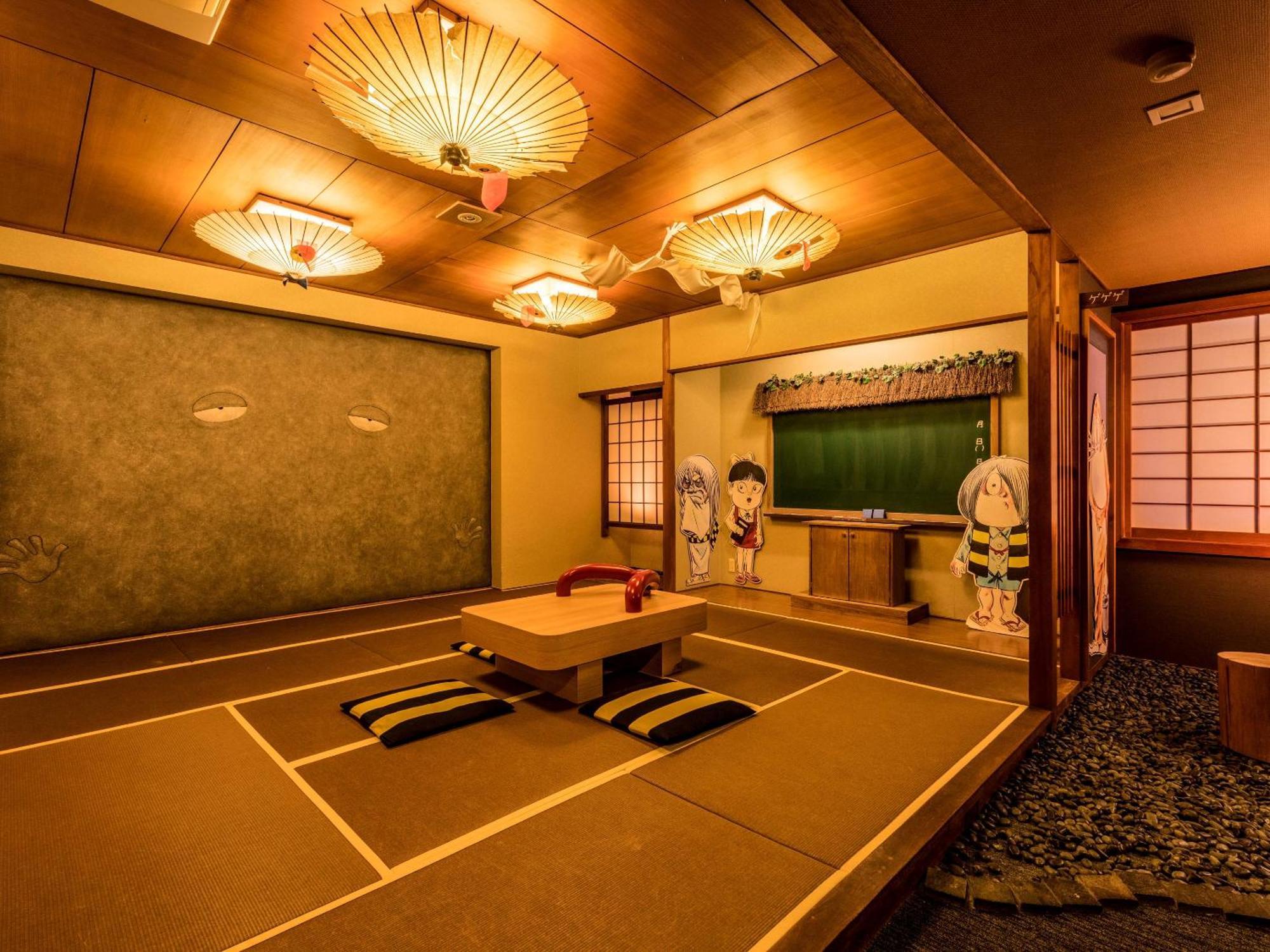 Ooedo Onsen Monogatari Kaike Hotel Йонаго Екстериор снимка