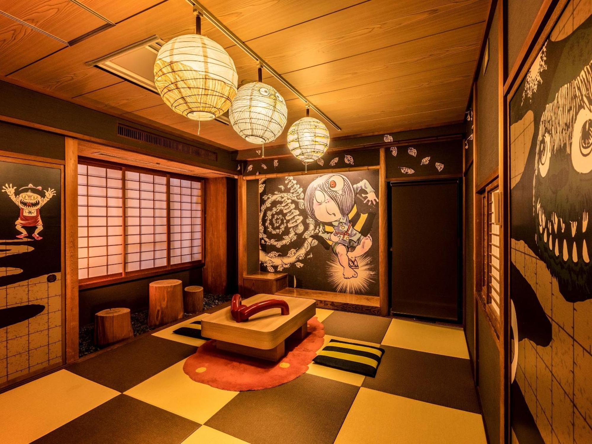 Ooedo Onsen Monogatari Kaike Hotel Йонаго Екстериор снимка